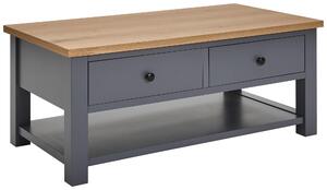 KONFERENČNÝ STOLÍK, prírodná farba, tmavosivá, drevo, kompozitné drevo, 110/45/60 cm MID.YOU - Online Only zostavy, Online Only