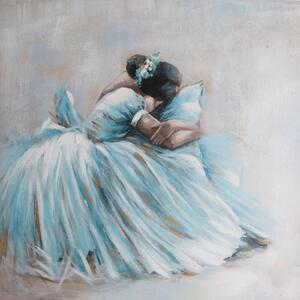 RUČNE MAĽOVANÝ OBRAZ 650 100X100 CM