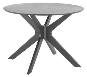 ACTONA Jedálenský stôl Duncan – čierna 75 × 105 × 105 cm