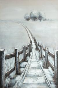 RUČNE MAĽOVANÝ OBRAZ 653 80X120 CM