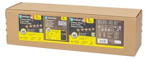 Aigostar - LED Solárne vianočné svietidlo LED/0,054W/1,2V 1m IP65 teplá biela