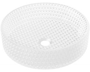 Mexen Aura sklenené umývadlo na dosku 39 x 39 cm, matné sklo - 24013930