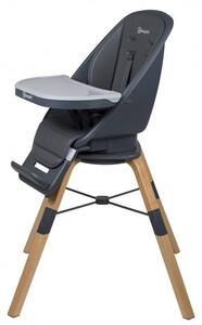 BABYGO Jedálenská stolička Carou 360° Grey