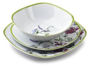 Porcelánová jedálenská súprava Lea Soft sada 18ks