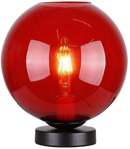 Candellux Globe stolová lampa 1x60 W červená 41-78278