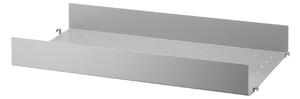 STRING Vysoká kovová polica Metal Shelf High 58 x 30, Grey