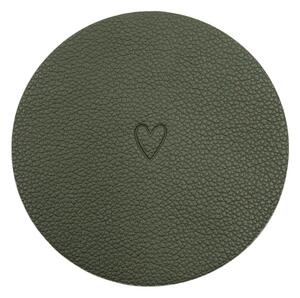 Obojstranná podložka Heart Green – sada 2 ks