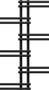 Mexen Jari dekoratívny kúpeľňový radiátor 1005 x 550 mm, 339 W, čierny - W115-1005-550-00-70