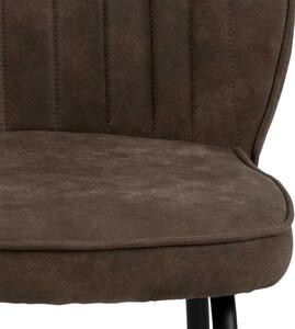 Jedálenská stolička Patricia – hnedá 82 × 47 × 44 cm ACTONA