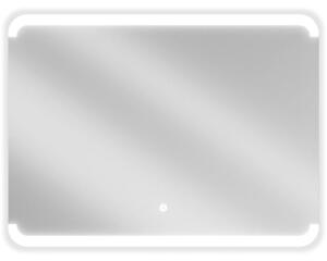 Mexen Nida kúpeľňové zrkadlo s podsvietením 80 x 60 cm, LED 6000K, ochrana proti zahmlievaniu - 9806-080-060-611-00