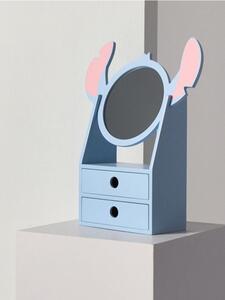 Sinsay - Zrkadlo so zásuvkami na uloženie Stitch - svetlomodrá