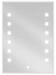 Mexen Ner podsvietené kúpeľňové zrkadlo 50 x 70 cm, LED 6000K, proti zahmlievaniu - 9809-050-070-611-00