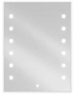 Mexen Ner kúpeľňové zrkadlo s podsvietením 60 x 80 cm, LED 6000K, antikondenzácia - 9809-060-080-611-00
