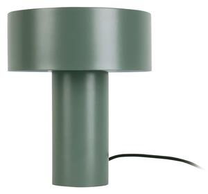 LEITMOTIV Stolná lampa Tubo – zelená 23 cm