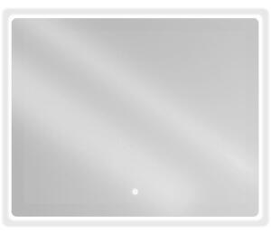 Mexen Sun kúpeľňové zrkadlo s podsvietením 100 x 80 cm, LED 6000K, proti zahmlievaniu - 9807-100-080-611-00