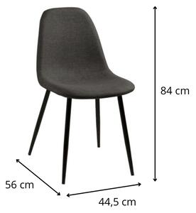 Actona Jedálenský set Wilma dub divoký/čierny