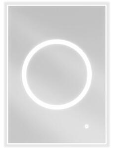 Mexen Koga osvetlené kúpeľňové zrkadlo 50 x 70 cm, LED 6000K, proti zahmlievaniu - 9821-050-070-611-00