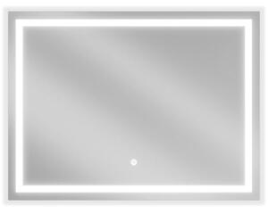 Mexen Miko podsvietené kúpeľňové zrkadlo 80 x 60 cm, LED 6000K, proti zahmlievaniu - 9819-080-060-611-00