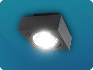 Spectrum LED Spectrum prisadené svietidlo na AR111 žiarovku čierne [SLIP005048]