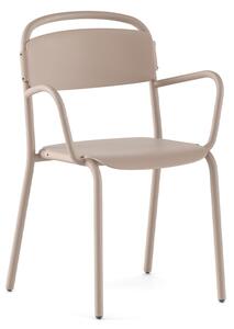 INFINITI - Stolička SKOL s plastovým sedadlom a podrúčkami