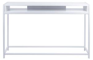 Príručný stolík Fushion – biely 122 × 81 cm