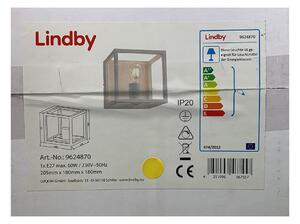 Lindby Lindby - Nástenné svietidlo MERON 1xE27/60W/230V LW1092 + záruka 3 roky zadarmo