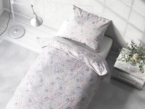 Biante Detské bavlnené posteľné obliečky Sandra SA-197 Spiace zvieratká Jednolôžko 140x200 a 70x90 cm