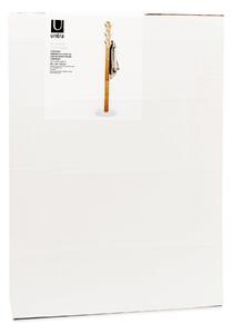 Vešiak FLAPPER 165x57 cm biela/prírodná