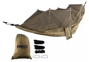Hojdacia sieť s moskytiérou 330 x 140 cm 63-123 NEO TOOL