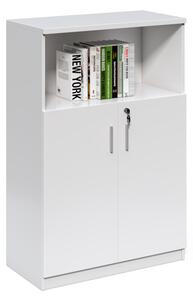 Kancelárska skrinka Houseland Prime Air 01 80 cm biela