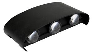 HÖFFTECH - LED Vonkajšie nástenné svietidlo UP&DOWN 6xLED/1W/230V IP65