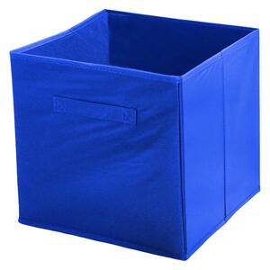 DOCHTMANN Úložný box textilný, modrý 31x31x31cm