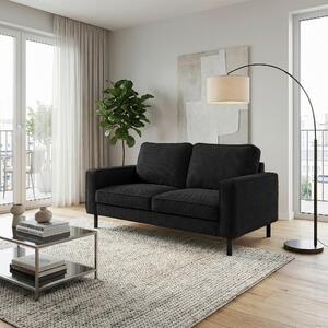 DVOJMIESTNA POHOVKA, textil, čierna Livetastic - Sedačky, Online Only