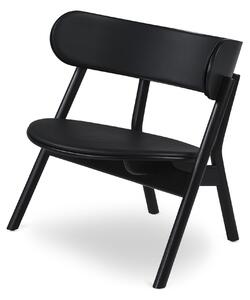 NORTHERN Kreslo Oaki Lounge Chair, Black Oak