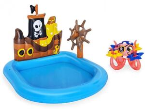 Chomik Nafukovacie detské vodné ihrisko Pirátska loď