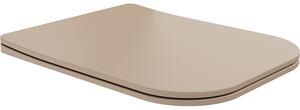 Mexen Teo doska s pomalým zatváraním slim, duroplast, cappuccino matná - 39840064