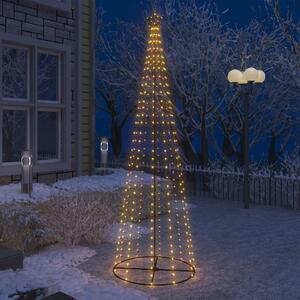Vianočný stromček, kužeľ, 330 LED, teplé biele svetlo 100x300cm