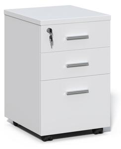 Kancelárska zostava 2 osoby Houseland Prime Max 01 140 cm biela
