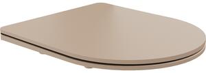 Mexen Lena, Rico, WC sedadlo s jemným zatváraním, duroplast, cappuccino matná, 39740064