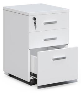 Kancelárska zostava 2 osoby Houseland Prime Max 01 140 cm biela
