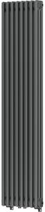 Mexen Denver dekoratívny radiátor 1600 x 378 mm, 1487 W, antracit - W215-1600-378-00-66