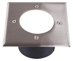 LED Nájazdové svietidlo MIVO LED/3W/230V 12x12 cm IP67 matný chróm