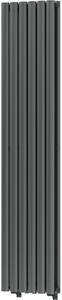 Mexen Dallas, vykurovacie teleso 1600x360 mm, 1039 W, antracitová, W214-1600-360-00-66