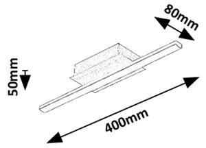 Rabalux 71397 - LED stropné svietidlo DEMIR LED/8W/230V 4000K