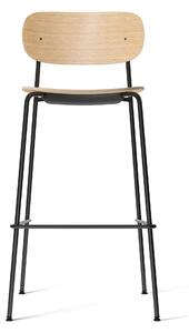 AUDO (MENU) Barová stolička Čo Bar Chair, Natural Oak