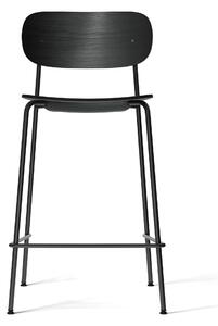 AUDO (MENU) Barová stolička Čo Counter Chair, Black Oak