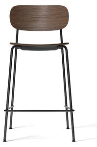AUDO (MENU) Barová stolička Čo Counter Chair, Dark Stained Oak