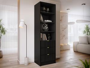 Mirjan24 Regál Razimo 3SZ, Farby: Čierny molet 5903211417924