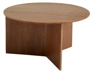 HAY Stolík Slit Table Wood, XL Walnut