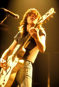 Fotografia Malcolm Young AC/DC 1980, Ron Pownall Photography